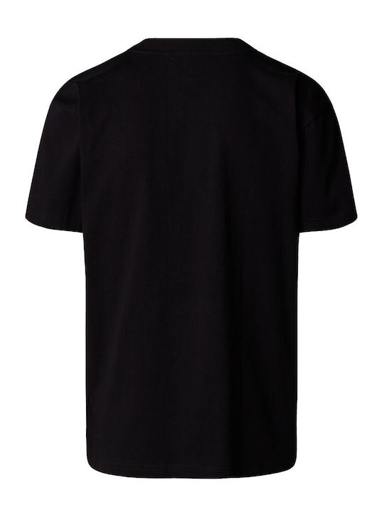 The North Face T-shirt Bărbătesc cu Mânecă Scurtă Negru