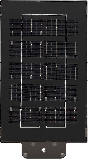 Powertech Wandmontiert Solarleuchte 50W 480lm Natürliches Weiß 4000K mit Bewegungssensor und Fotokontakt IP65