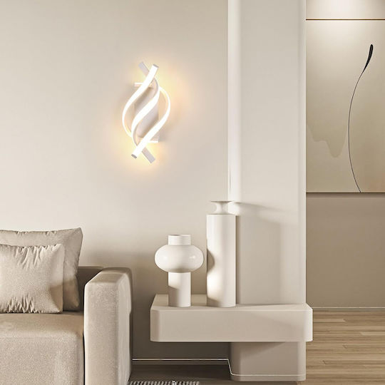 Powertech Φωτιστικό Τοίχου LED Λευκό 35εκ. Powertech Φωτιστικό Τοίχου LED Λευκό 35εκ.