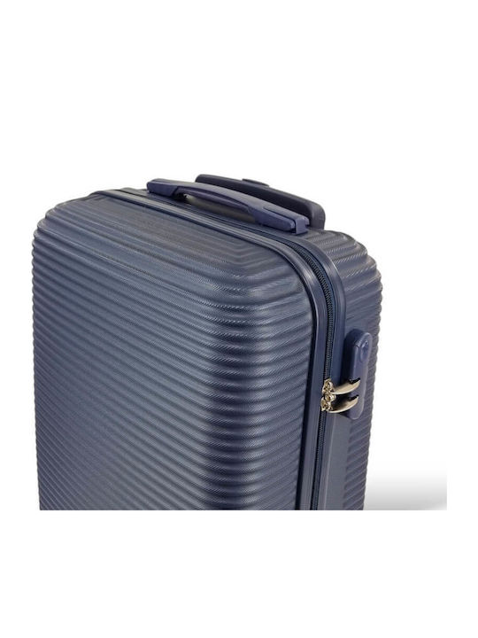 Geantă de cabină dură 55x35x20 Flynow Fl0409c 37L Albastru