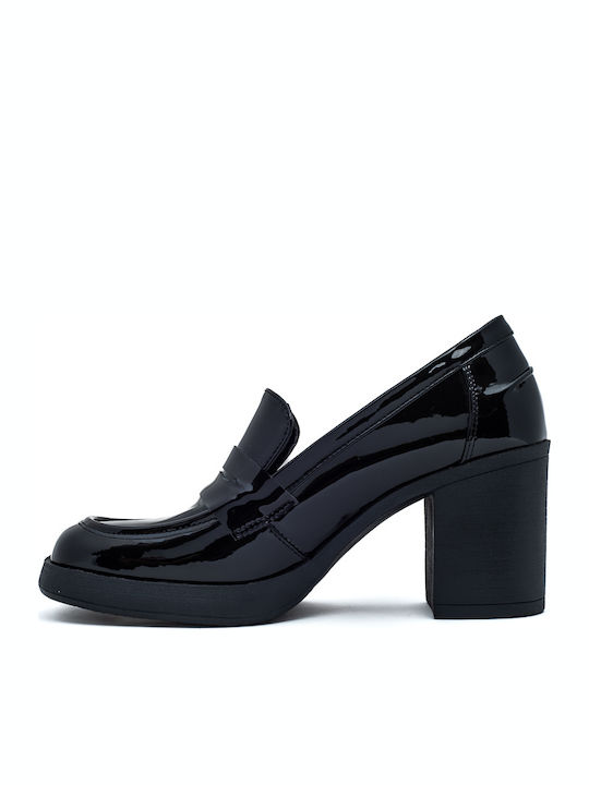 Patent Leather Black Heels