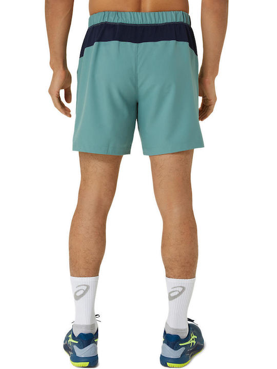 ASICS Men's Athletic Shorts Green