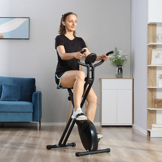 HomCom Îndoire Bicicletă de exerciții în picioare Magnetic
