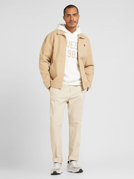 Sweatshirt with Hood White