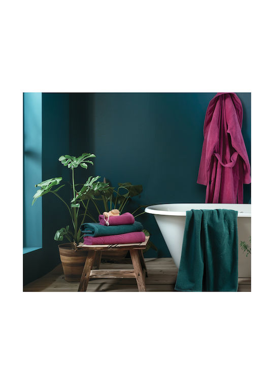 Nef-Nef Homeware Facecloth Premium Birds 50x90cm Green Weight 550gr/m²