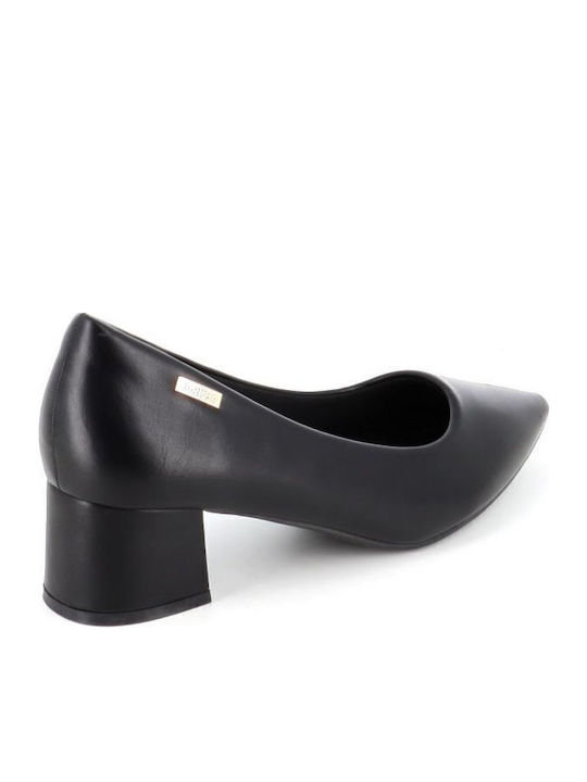 Anatomic Synthetic Leather Black Heels