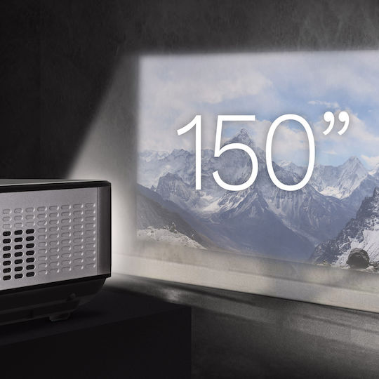 Kruger & Matz KM0371-FHD Proiector LCD Full HD LED cu Wi-Fi și Difuzoare Incorporate Gri