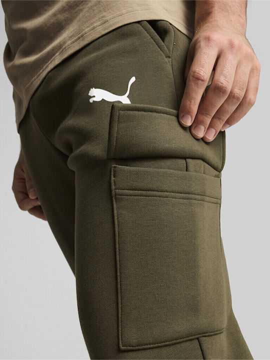 Cargo Pantaloni de trening cu Elastic Kaki