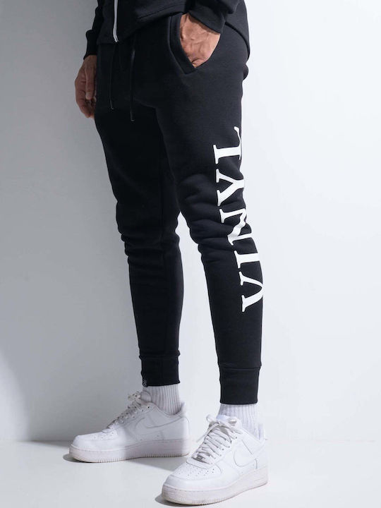 Sweatpants with Elastic Black