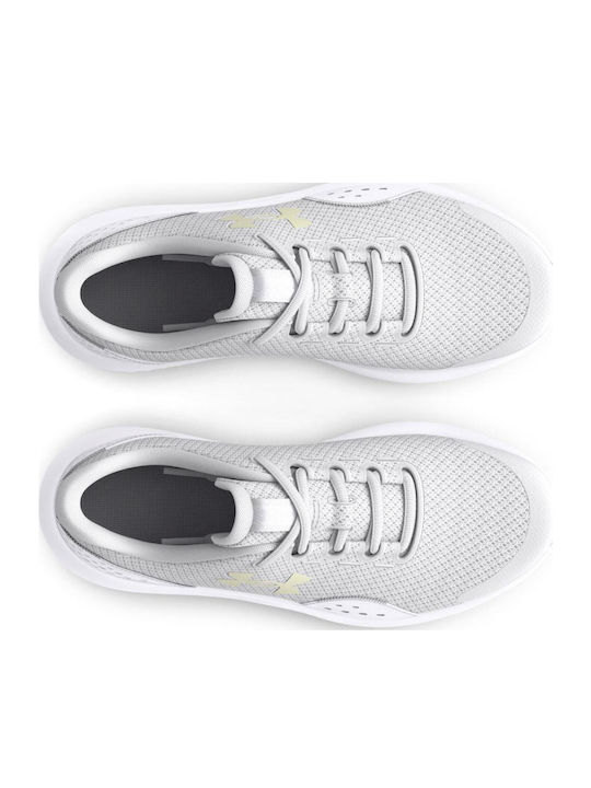 Surge 4 Kids Sports Shoes Running with Laces White