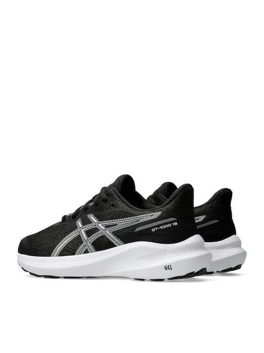 Gt-1000 13 Gs Kids Sports Shoes Running with Laces Black
