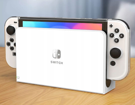 Plastic Switch OLED Protective Case Transparent
