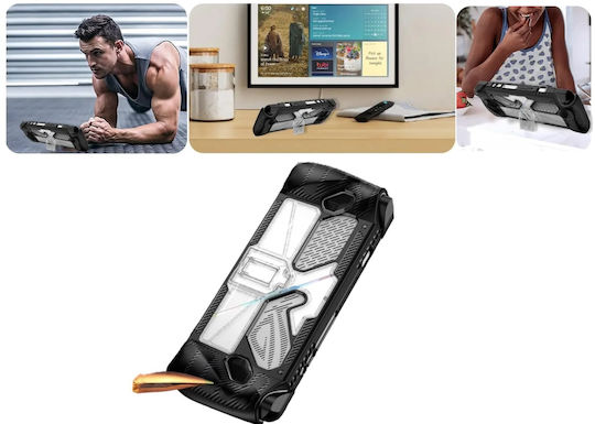 Пластмаса Защитен калъф за конзола ROG Ally Черен