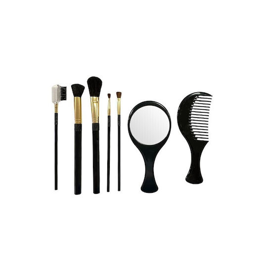 Beauty Salon Σετ με Πινέλα Μακιγιάζ 8τμχ