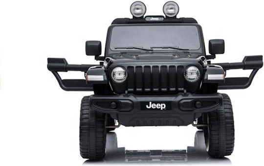Jeep Rubicon Διθέσιο με Τηλεκοντρόλ Μαύρο για 3+ Ετών