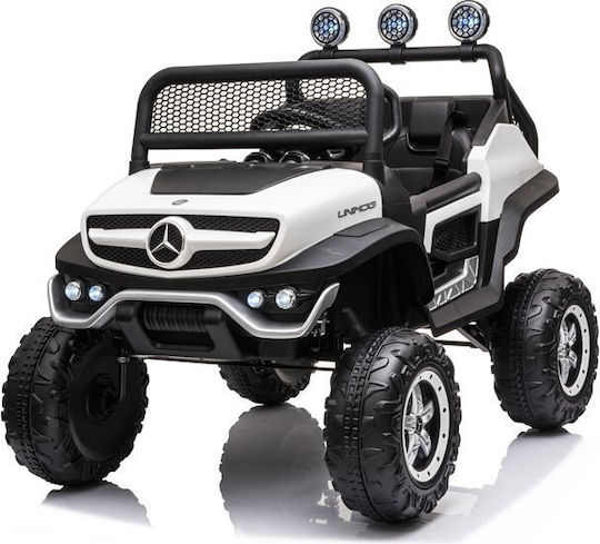 Unimog S Buggy Διθέσιο με Τηλεκοντρόλ Λευκό για 3+ Ετών