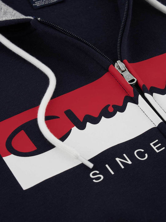 Sweatshirt with Hood Blue