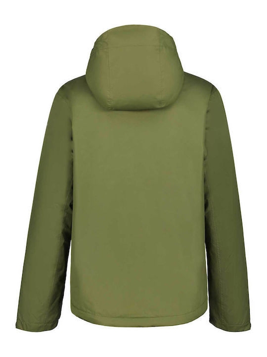 Icepeak 56234501-570 Ανδρικό Μπουφάν για Σκι & Snowboard Πράσινο