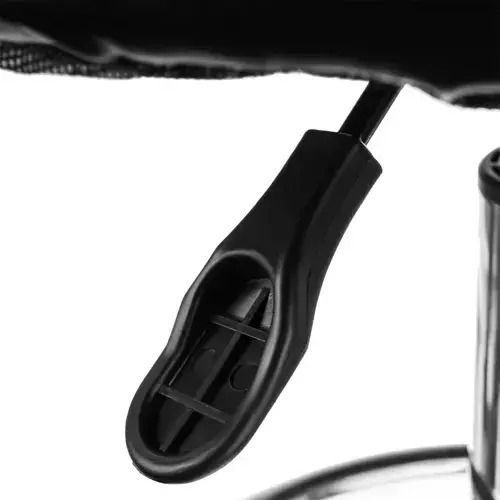Beautylushh Wheeled Stool Black