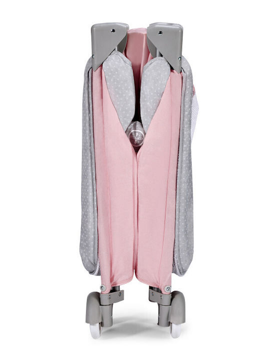 Kinderkraft Leody Laufstall 2 Ebenen Pink 126x65cm