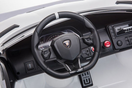 Lamborghini Aventador Μονοθέσιο με Τηλεκοντρόλ Licensed 12 Volt Πράσινο για 3+ Ετών