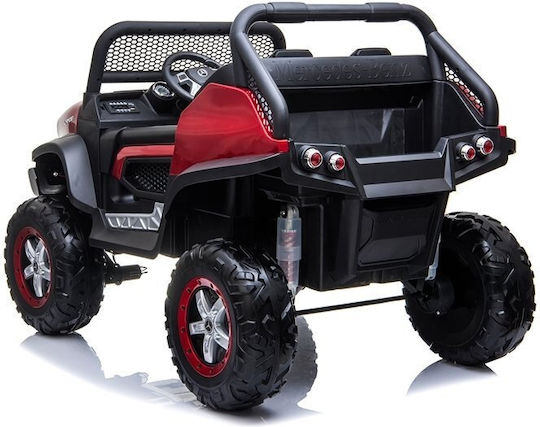 Mercedes Unimog Două Locuri Cu Telecomandă Roșu Pentru 3+ Ani