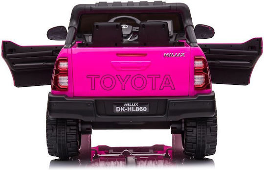 Toyota Hilux Две Места с Дистанционно Управление Розова за 3+ Години