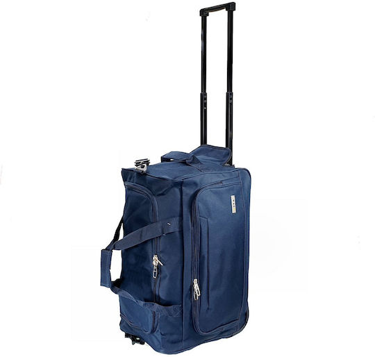 RCM Wheeled Fabric Sack Voyage 49lt Blue L53xW28xH33cm