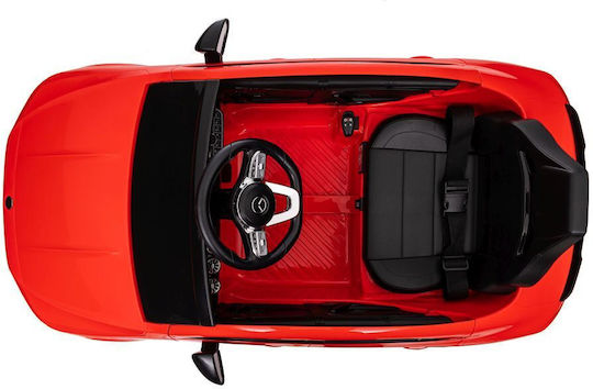 Kinder Auto Einsitzer mit Fernbedienung Cla 45s Rot