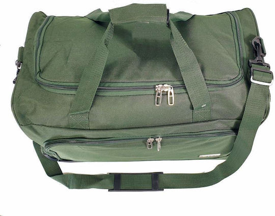RCM Sack Voyage Back 49lt Green with Wheels Fabric L53xW28xH33cm