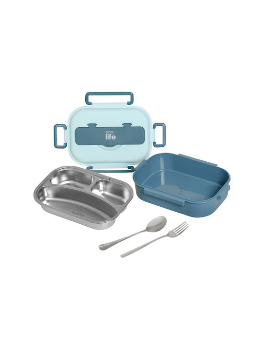 Ecolife Δοχείο Φαγητού Inox Πράσινο 1lt