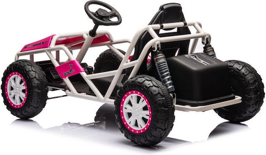 Buggy Μονοθέσιο με Τηλεκοντρόλ 24 Volt Ροζ