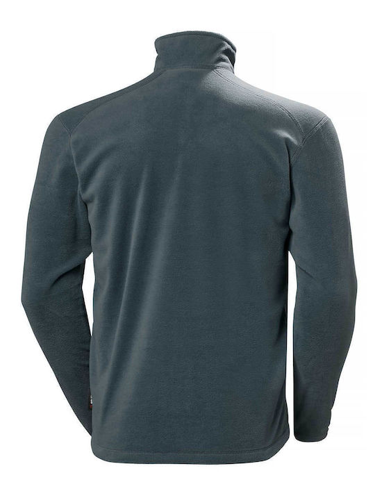 Men's Fleece Cardigan J Blue