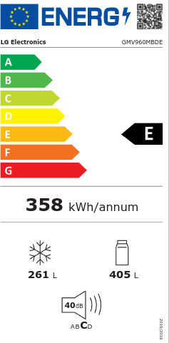 LG Ψυγείο Ντουλάπα 666lt Total NoFrost Υ178.7xΠ91.4xΒ72.5εκ. Inox GMV960MBDE