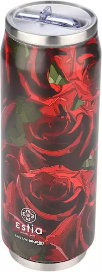 Термос чаша от неръждаема стомана Twilight Rose 500ml Estia