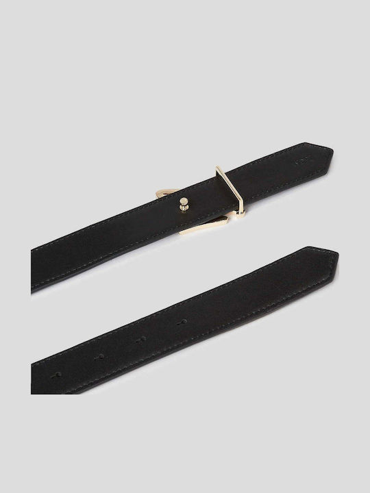 Leder Damen Gürtel Schwarz