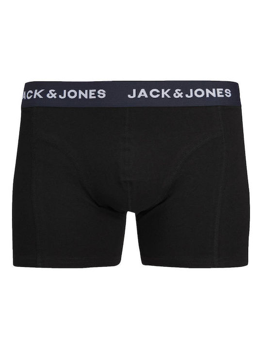 Jack & Jones Ανδρικά Μποξεράκια Μαύρα