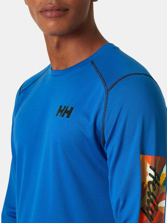 Helly Hansen Lifa Active Ανδρική Ισοθερμική Μακρυμάνικη Μπλούζα Μπλε