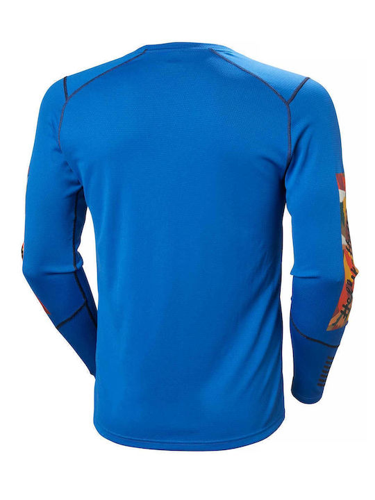 Helly Hansen Lifa Active Ανδρική Ισοθερμική Μακρυμάνικη Μπλούζα Μπλε