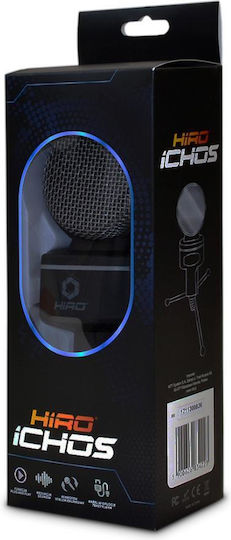 Hiro Ichos Микрофон USB Настолен в Черен Цвят