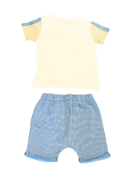 Sam 0 13 Kids Set with Pants Summer 2pcs Beige