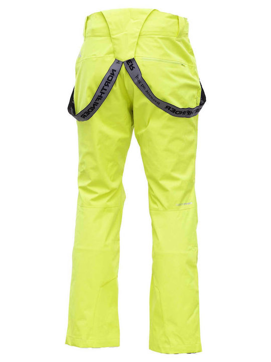 Northfinder Men's Trousers for Ski & Snowboard Green