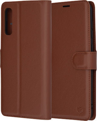 Techsuit Book Leather Brown (Galaxy A30s)