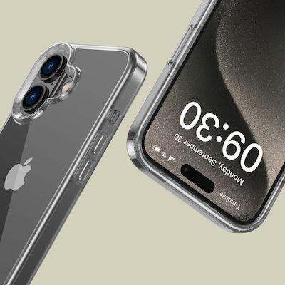 Tech-Protect Umschlag Rückseite Transparent (iPhone 16)