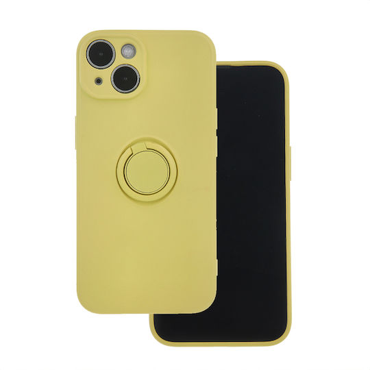 TelForceOne Back Cover Σιλικόνης / Πλαστικό Κίτρινο (Redmi Note 13 4G)