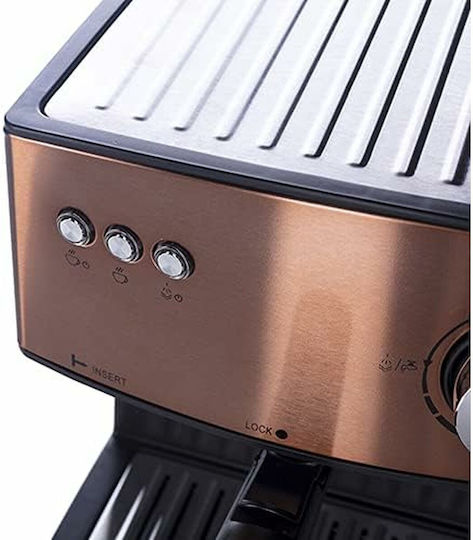 Adler Automatic Espresso Machine 850W Pressure 15bar Beige AD 4404