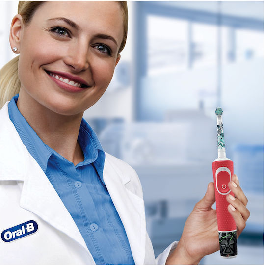 Oral-B Stages Power Children's Electric Toothbrush with Timer for 3+ Years Star Wars Darth Vader