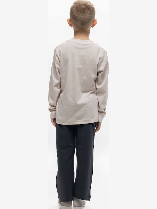 Galaxy Kids' Pajamas Winter Ecru