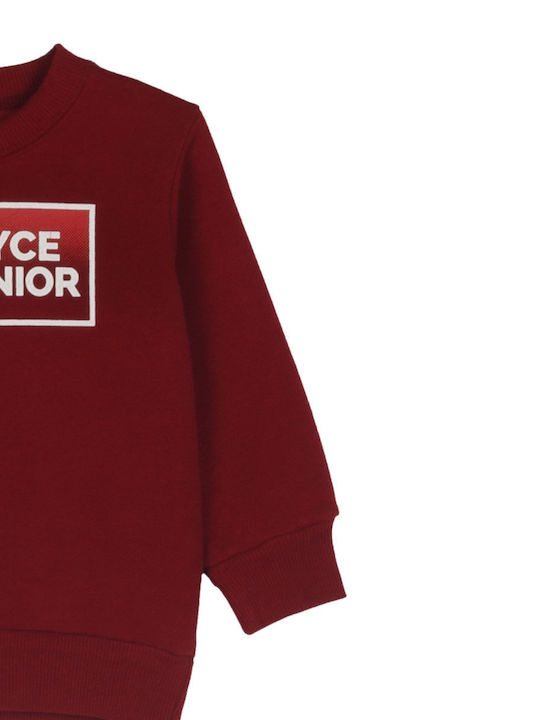 Joyce Kids Sweatshirt Burgundy