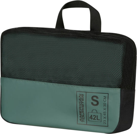 American Tourister Σακ Βουαγιάζ Πλάτης 42lt Πράσινο Υφασμάτινο Μ30xΠ23xΥ30εκ.